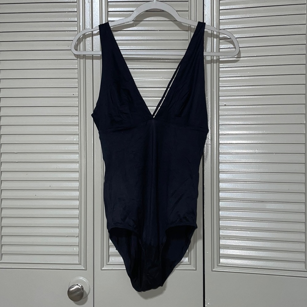 Aerie black bodysuit